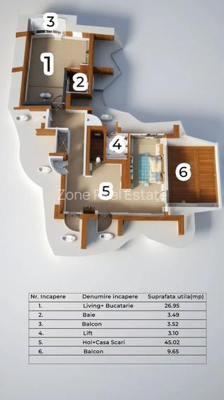 Garsonieră decomandată, mobilată și utilată, Baneasa-Aleea Privighetorilor - 1