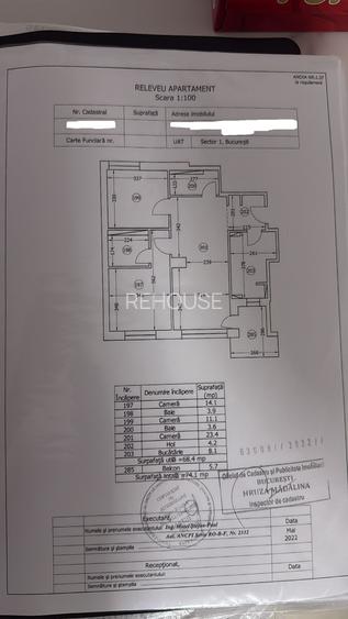 Aviatiei Onix Park 4/11, mobilat /tilat modern, centrala proprie, bucat. inchisa - 1