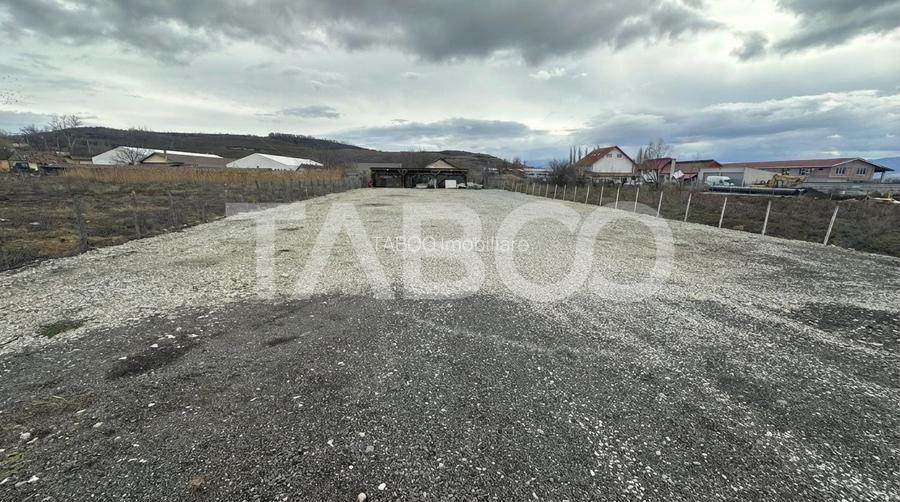Teren de inchiriat 2000mp acces direct din drum asfaltat Viile Sibiulu - 2