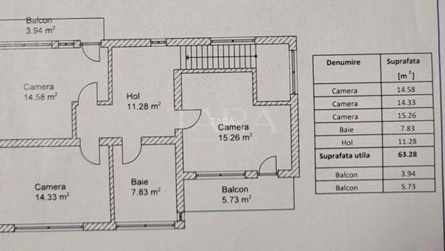 Casa 5 camere, Floresti zona Somesului. - 7