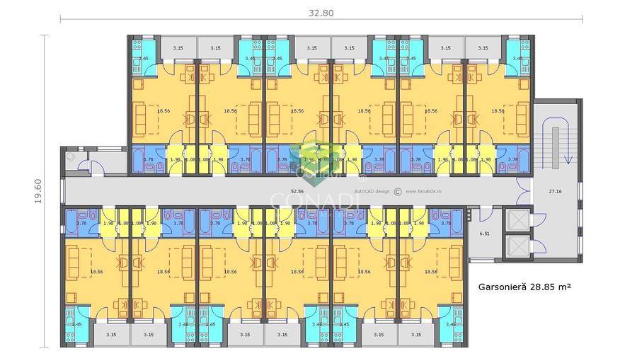 Garsoniera langa piata Drumul Taberei - 1
