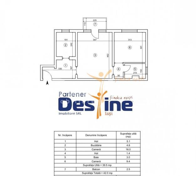 PACURARI , Apartament 2 camere, SEMIDECOMANDAT , 109.900 euro - 11