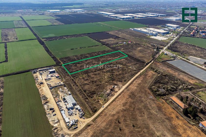 Teren intravilan cu PUZ aprobat - 23700 mp - Ghiroda - Timiș - 3