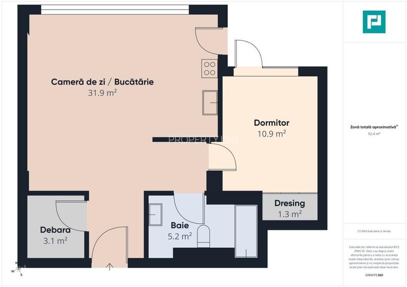 Apartament elegant cu 2 camere | XCity Tower - 12