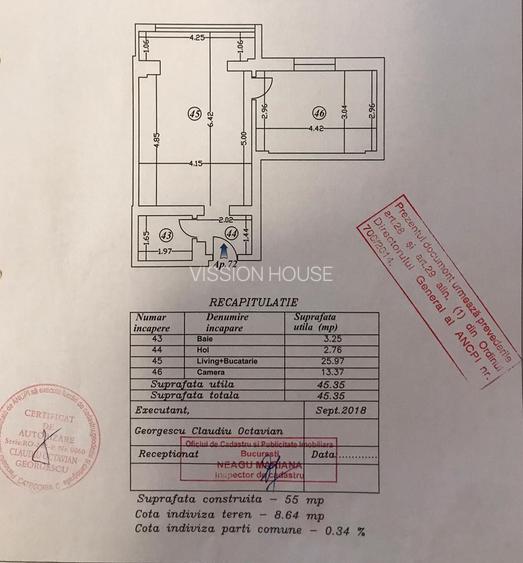 2 camere Piata Muncii | Imobil 2018 | Loc parcare - 12