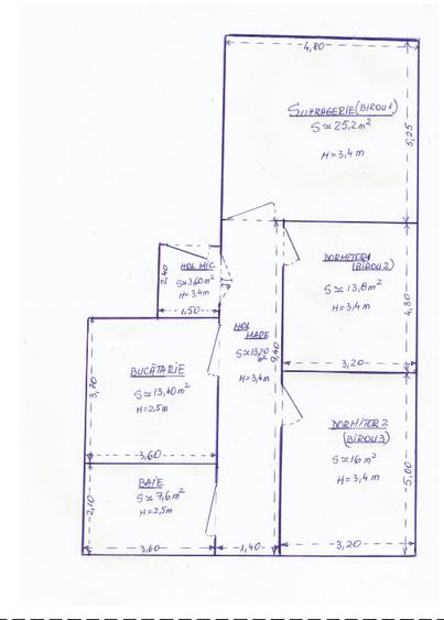 Casa ultracentrala Buzau, 3 camere - 6