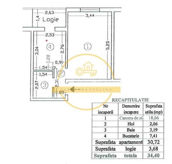 Apartament cu 1 camera in zona Nicolina - 6
