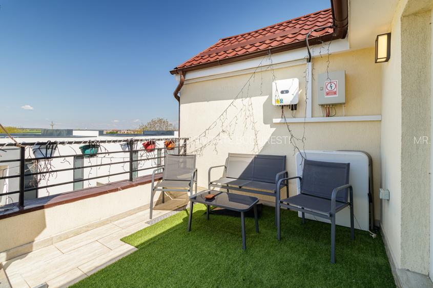 Casa Otopeni 4 camere, terasă extinsă + panouri solare - 12