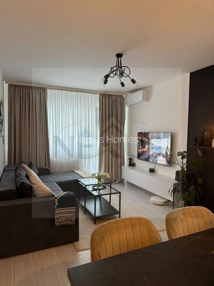 Apartament 2 camere decomandat -Mobilat Modern- Metrou - Parcare - 2