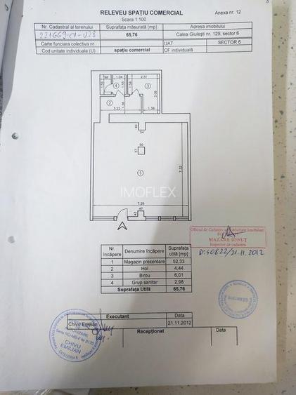 Spațiu comercial stradal de închiriat Calea Giulești | 66 mp | Di - 2