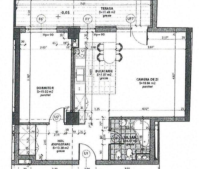 Apartament 2 camere de vanzare in Gheorgheni, Cluj Napoca