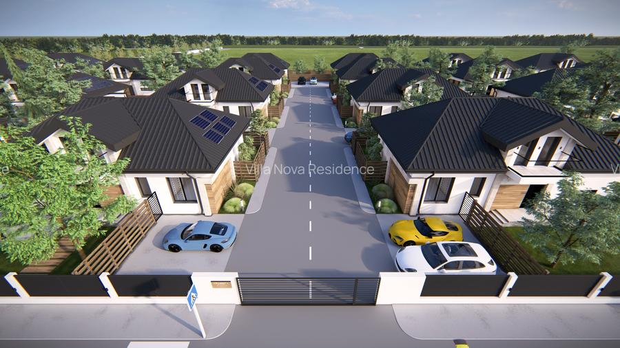 Casa P+M cu sistem HVAC | Pompa de caldura | Panouri fotovoltaice | Smart Home - 2