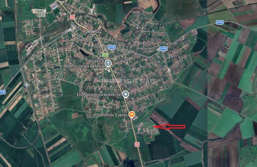 Casa cu 4 camere cu teren de 14,340 mp + platforma de beton cu hala - 13