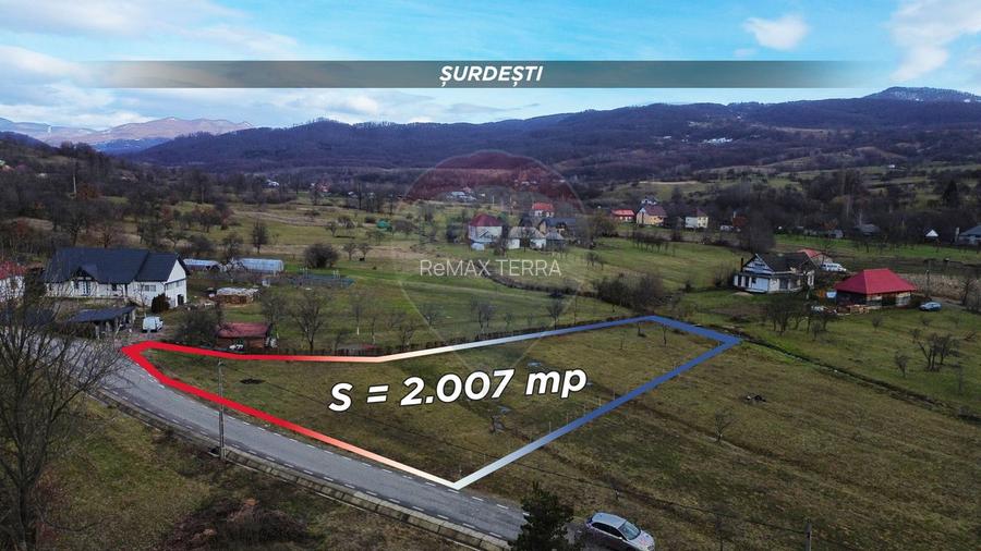 Teren intravilan de vanzare Șurdești - 5