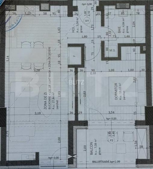 Apartament 2 camere, 49 mp, etaj intermediar, zona Vivo - 8