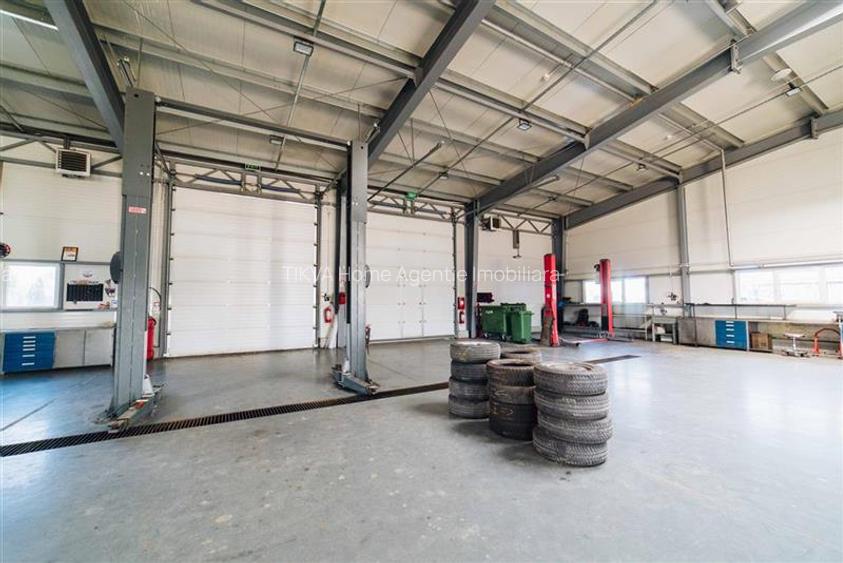 Imobil industrial - service auto complet echipat (Gheorgheni, str. Kossuth Lajos - 23
