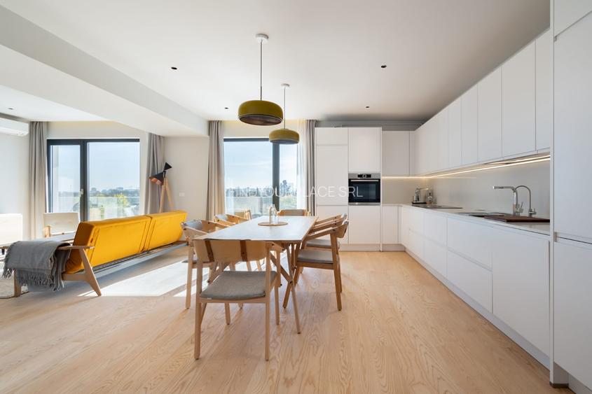 Penthouse cu vedere la lac în Parc du Lac La Gloire,parcare inclusă,terasă 50mp - 4