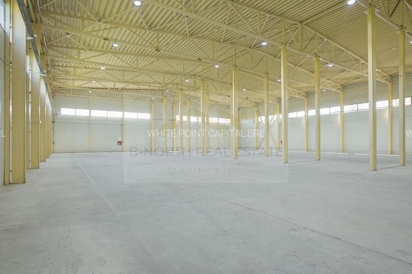 Hala industrială 2.000 mp • Depozitare / Producție • Rampe încărcare • Otopeni - 12