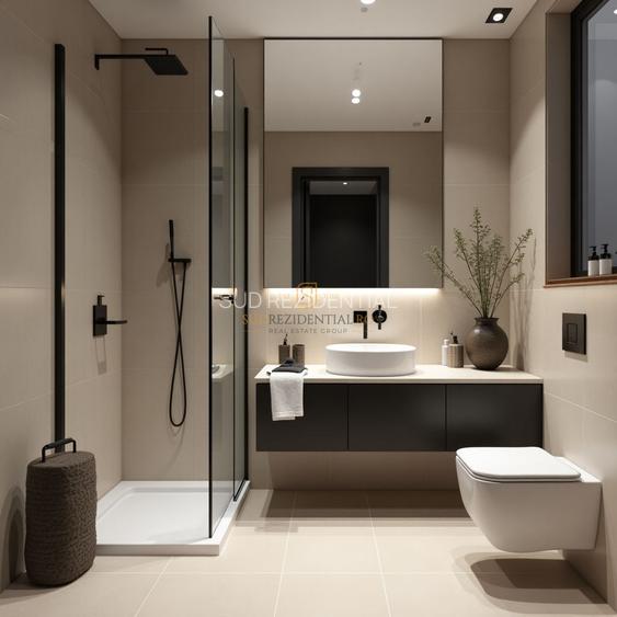 Apartament excelent, 2 camere, spatios, finisat modern - Fara comision - 4