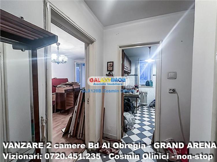 Apartament 2 camere Bd Obregia etaj 2 aproape Grand Arena 50 mp - 11