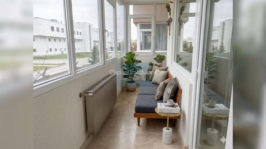 COMISION 0%  Ap 2 camere Fiald mobilat complet + loc parcare - 9