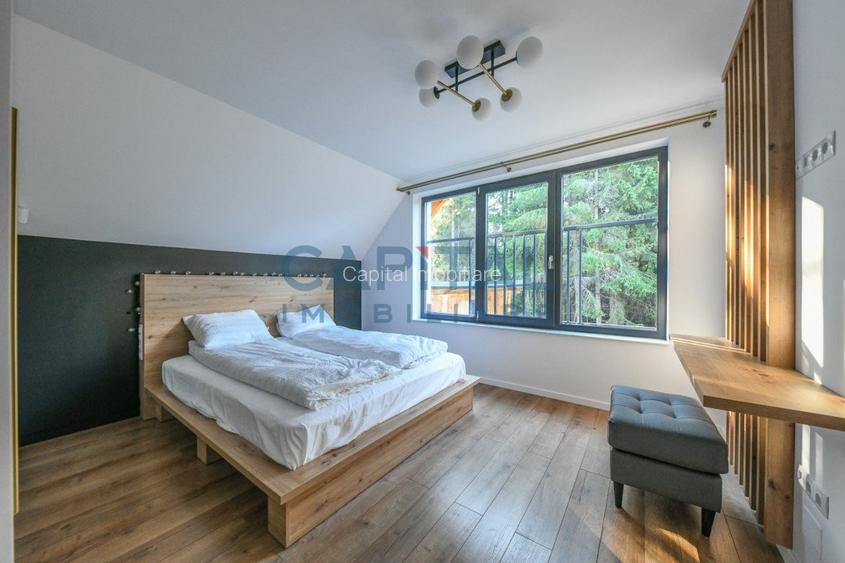 Pensiune de lux, 8 dormitoare D+P+M+P, teren 2200 mp, Statiunea Muntele Baisorii - 17