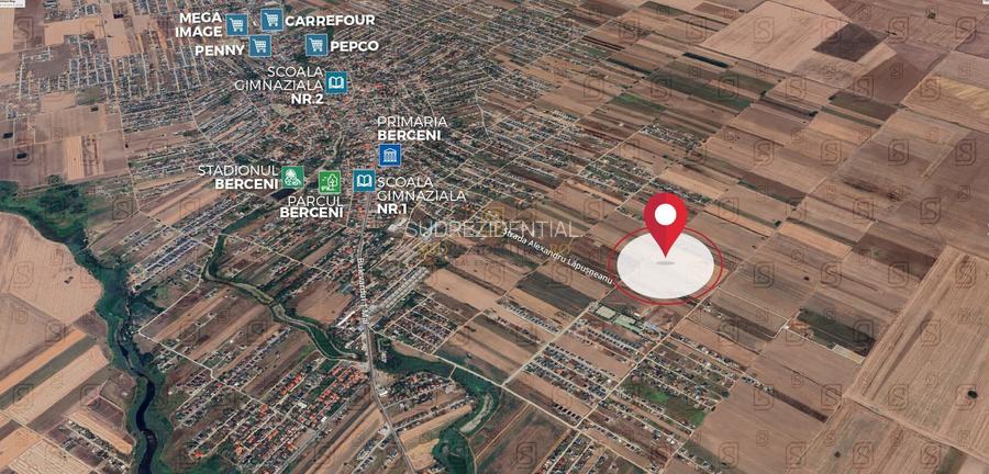 Tere intravilan, 500 mp, str Buchetului, comuna Berceni, Ilfov - 2