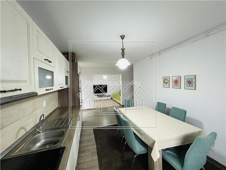 Apartament de vanzare in Sibiu - 75 mp utili + gradina +loc de parcare - 15