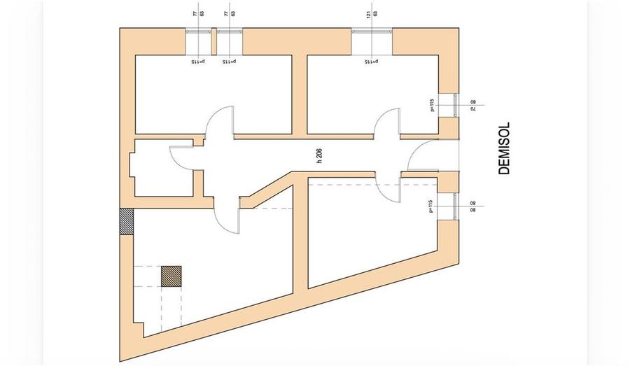 Casa sau spatii, de la 100mp la 450mp, Iasi, centru, str. Vovideniei