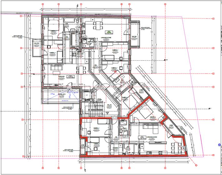 Ap de 4 camere în bloc nou - zonă semicentrală - Str. Burebista 5-7 - 4