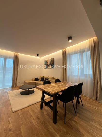 Pipera bloc nou  cu grădină mobilat complet - 17