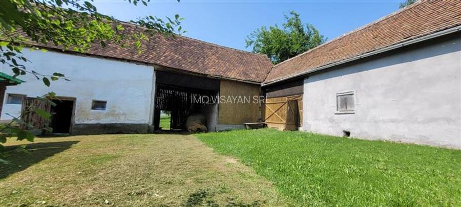 casa sat Sangatin, jud.Sibiu, cu teren1.93 Ha,comision 0 - 6