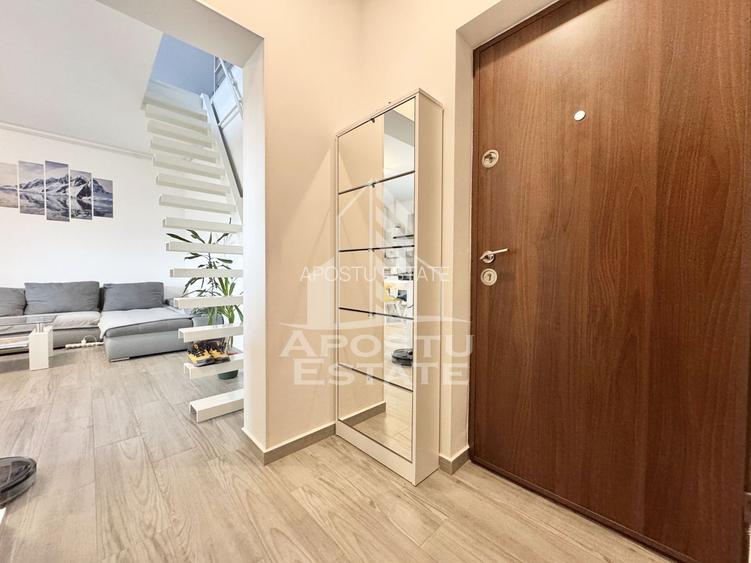 Apartament cu 3 camere si scara interioara, complet mobilat in Giroc. - 6