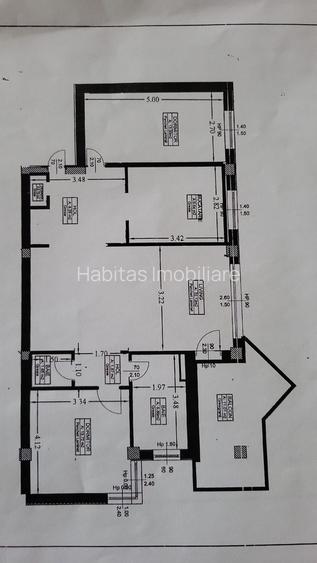 Apartament 3 camere, Jozsef Attila, etaj 2/3, complet renovat - 2