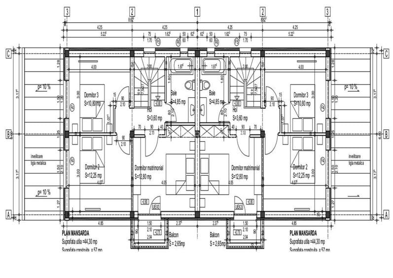 Casă elegantă cu 5 camere – P+1E – Tunari | Proiect nou exclusivist - 2