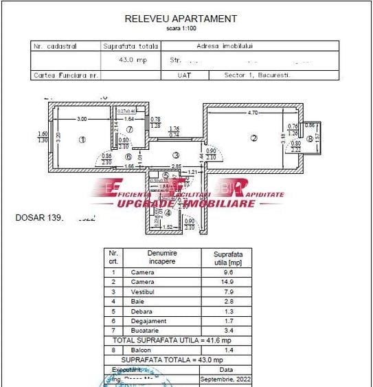 EFR UPGRADE Apartament 2 camere de vanzare zona Dorobanti - 18