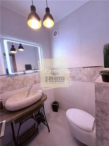 Casa moderna 3 camere 120 mpu 2 bai terasa zona centrala Sibiu - 9