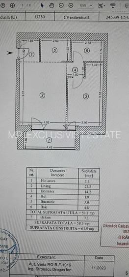 Apartament 2 camere Bloc Nou zona Cotroceni complex One Cotroceni cu parcare - 8