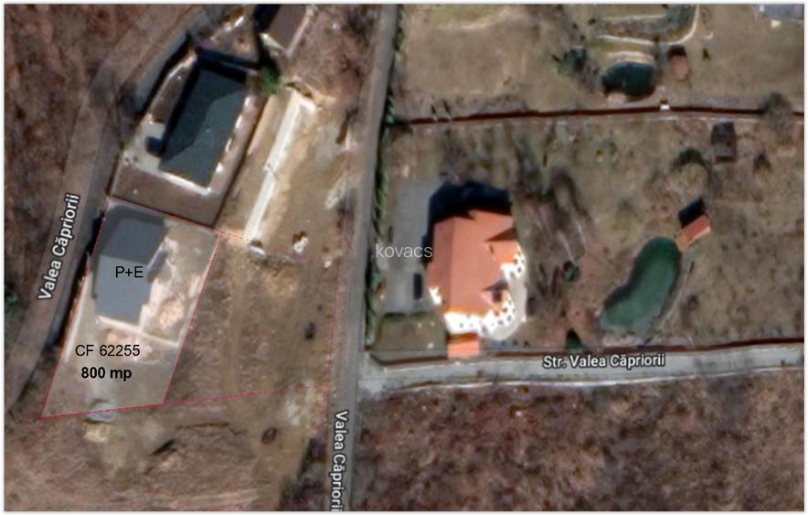 Proprietar vând Casă Feleacu, 161mp Valea Căpriorii,poziție premium. Teren 800mp - 10