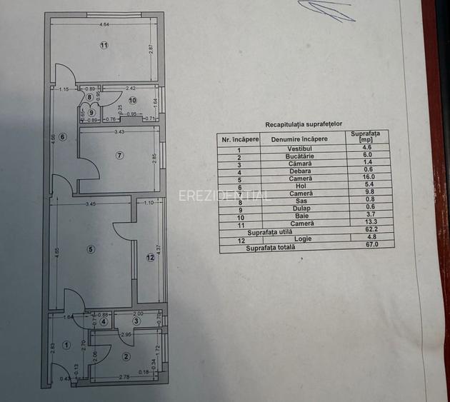 Apartament 3 camere - zona Titan - 10
