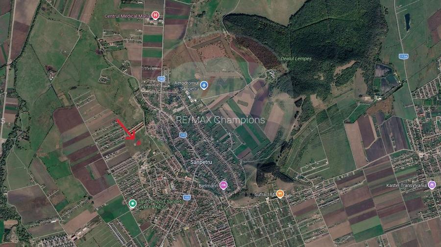 Comision 0% | Teren intravilan 527 mp Sânpetru |Utilități în apropiere - 2