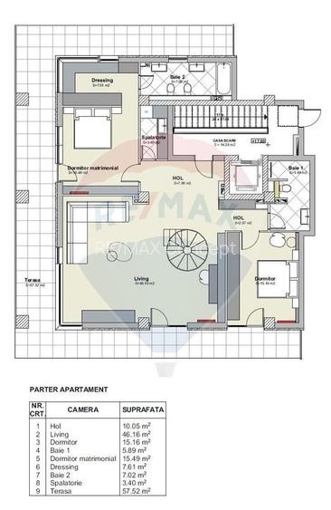 Apartament cu 3 camere de închiriat în zona Buna Ziua - 11