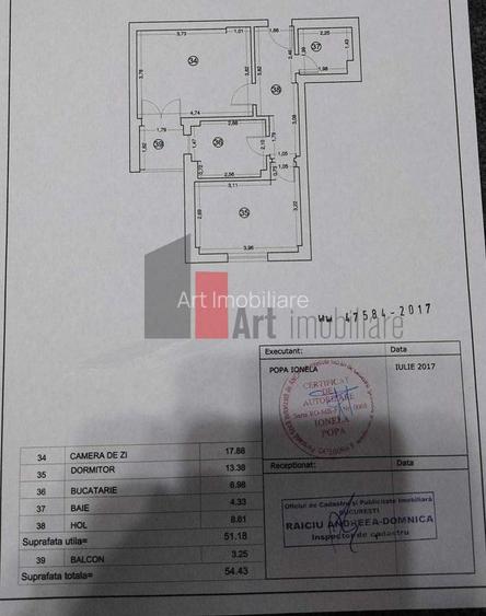 De vânzare apartament 2 camere Complex Rezidențial Rotar Park 1 - 6