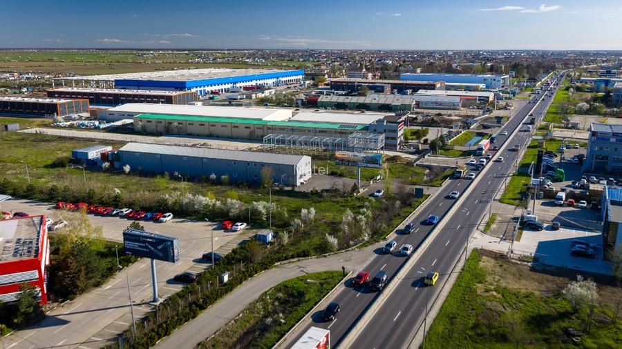 Hala Birouri și Depozit (575 mp+518 mp)- Otopeni, Centură Nord. Acces Tir - 12