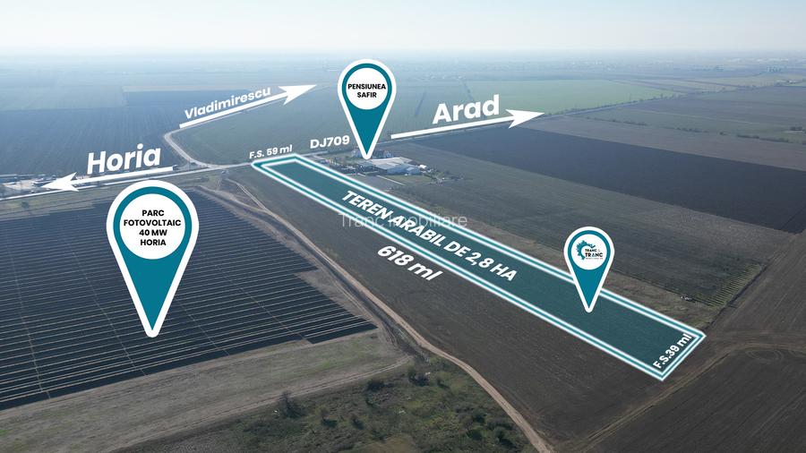 Teren de 2,8 ha pretabil dezvoltare industriala, horeca sau fotovoltaice - 4