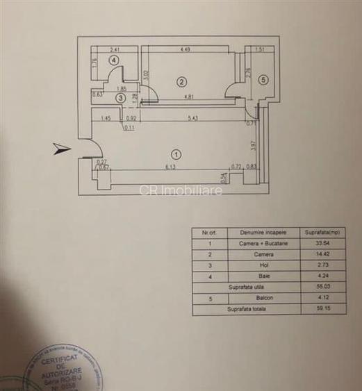Apartament 2 camere Edenia Titan - 8