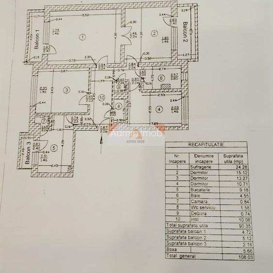 Apartament 4 camere I De inchiriat birou sau locuinta I Dorobanti I Zambaccian - 1