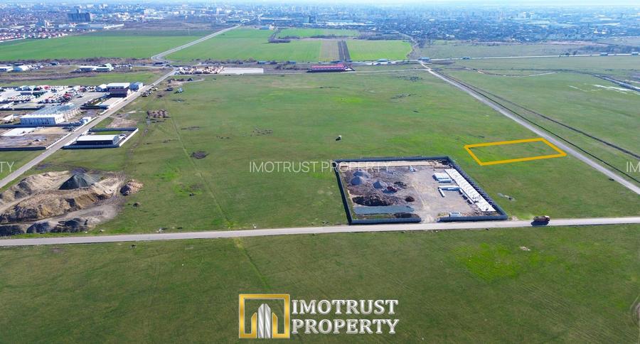 Teren pentru hale industriale Arad – 5.000 mp | PUZ aprobat | - 3