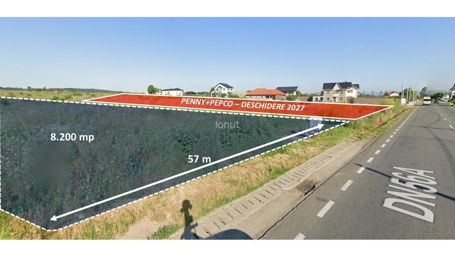 TEREN INTRAVILAN 8.200 mp - SIMIAN-MEHEDINTI - CENTRUL COMERCIAL PENNY - 5