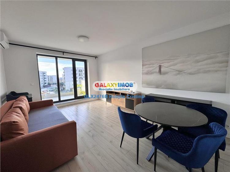 Inchiriere apartament 2 camere mobilat utilat Baneasa constructie 2024 - 6